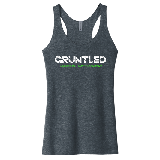 Womens Gruntled Racerback Tank