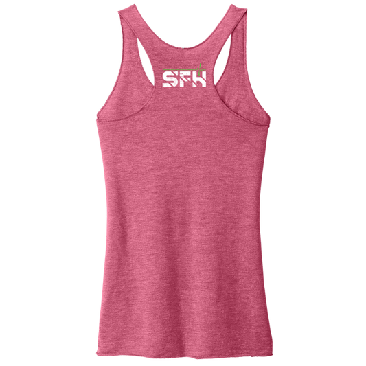 SFH Love More Ladies' Tri Blend Tank