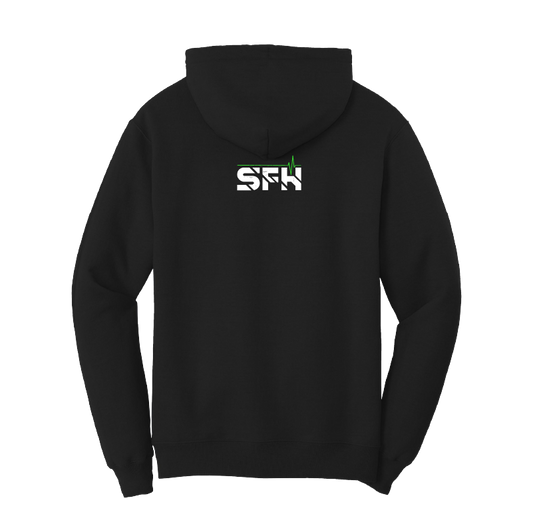 Devil Doc Talk Show Hoodie Black Back