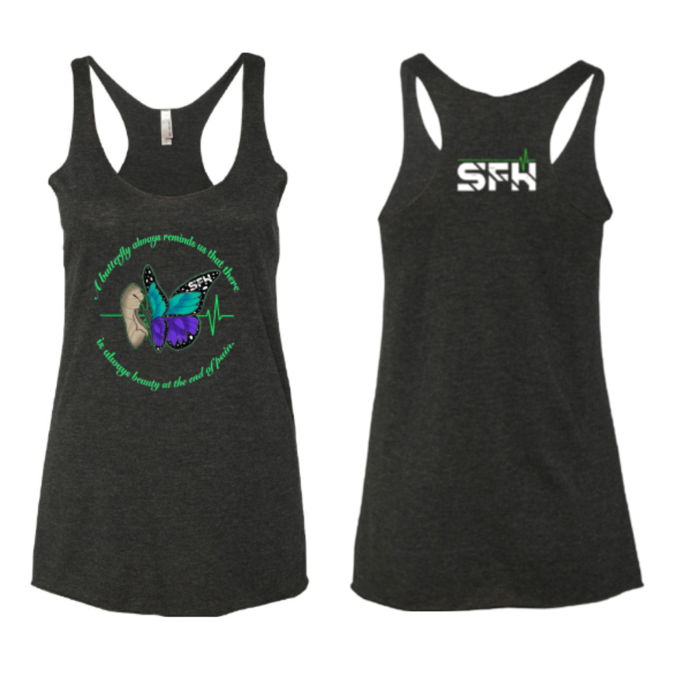 SFH Ladies' Butterfly Racerback Tank