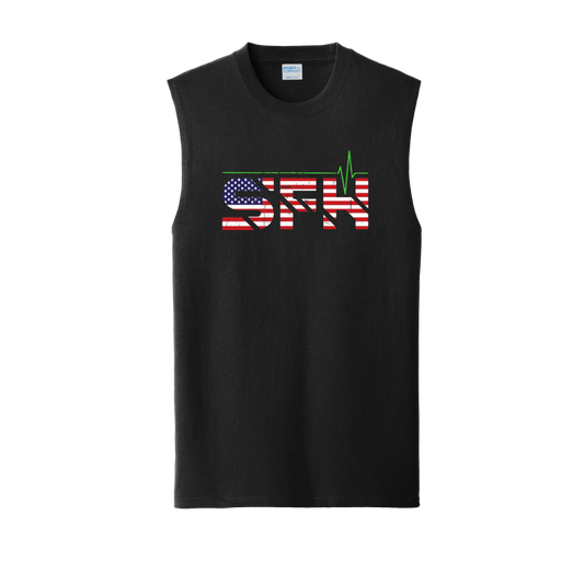 American SFH Sleeveless T-Shirt