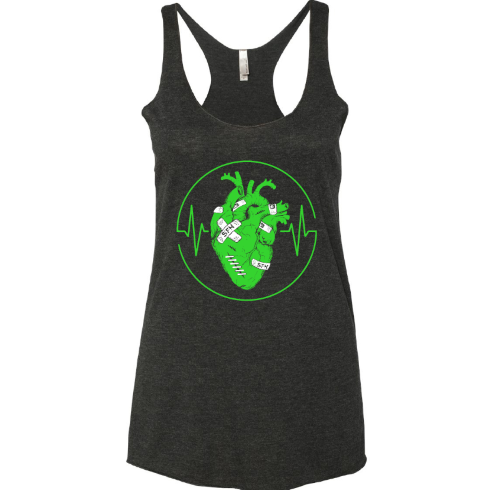 SFH Heart Ladies' Racerback Tank