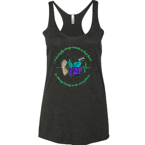 SFH Ladies' Butterfly Racerback Tank