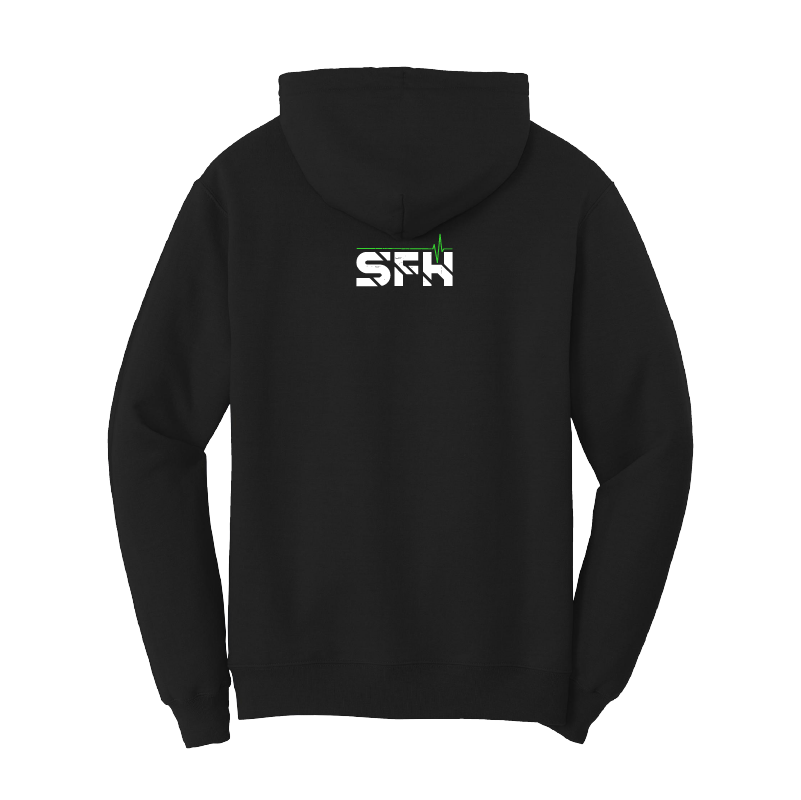 Devil Doc Talk Show Hoodie Black Back