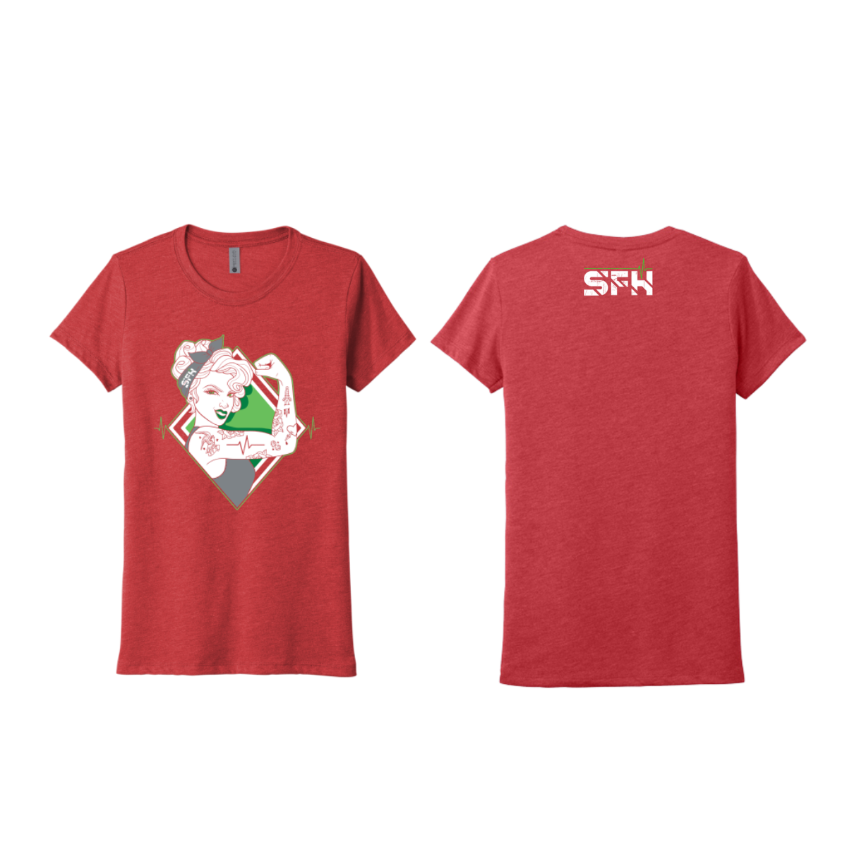 SFH Ladies Strongest Tri Blend T-Shirt