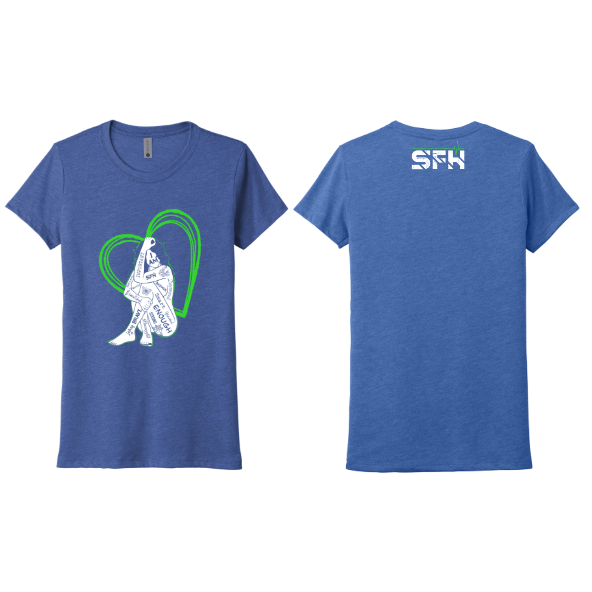 SFH "I AM" Ladies' Tri Blend T-Shirt