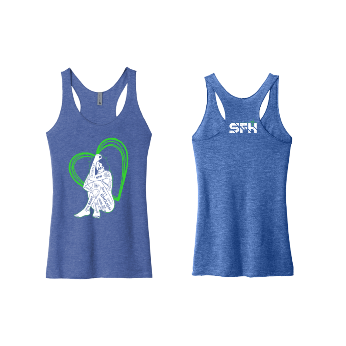 SFH "I AM" Ladies' Tri Blend Tank