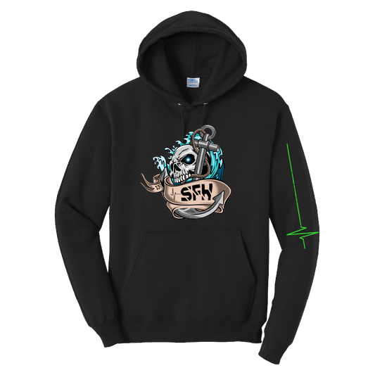 SFH Sailor Skull Hoodie Front