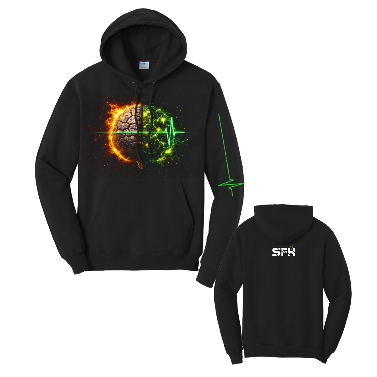 We Are SFH Fire And Focus Hoodie Both