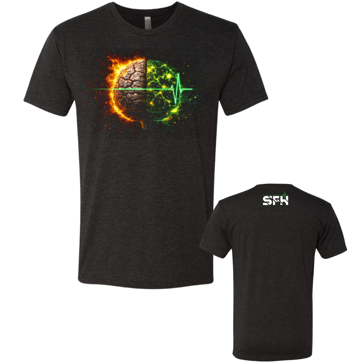 We Are SFH Fire And Focus T-Shirt Both