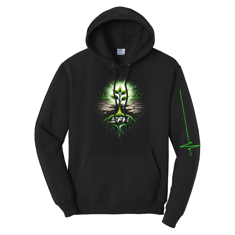 We Are SFH Rooted Energy Hoodie Front