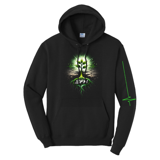 We Are SFH Rooted Energy Hoodie Front